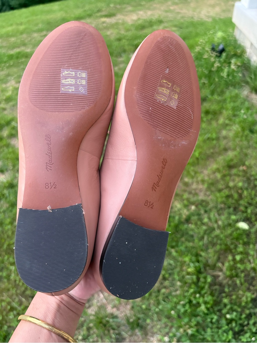 Madewell April Ballet Flats NWOB Warm Sand - Picture 5 of 5